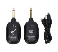Conjunto Receptor y Transmisor de Guitarra Eléctrica, Sistemas de Transmisión sin Cables para bajo, 20Hz a 20kHz, 730mhz, Instrumentos Musicales