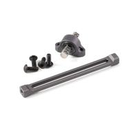 Conjunto Rodamiento Portador Ajustable Travesaño RC para 1/10 | RC Car Piezas Recambio Rodamiento Portante Aluminio Para Soporte Estable Y Montaje Chasis Simple Componente