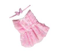 Conjunto Rompertero Fotografía Recién Nacidos Suaves Y Transpirables Que Incluye Ropa Cabeza Mariposa Ajustable Y Mameluco Durante 0-6 Mes