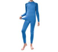meteor Conjunto Ropa Interior Térmica para Niños - Camiseta de Manga Larga y Pantalón - Set Infantil Elástico para Esquí Snowboard Acampada y Senderismo para Niño y Niña