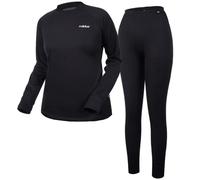 Conjunto Ropa Térmica Rukka Markerina Negro y gris 36