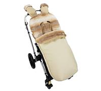 Conjunto saco silla de paseo universal + manoplas modelo Stark. Cámel