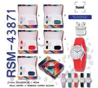 Conjunto sami cadete reloj + tws auricular + funda