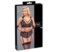 Conjunto Seductor Cottelli: Detalles En Oro Rosa, Encaje Y Extras Desmontables