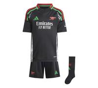 Conjunto segunda equipación infantil Arsenal 2024/25 3/4 años