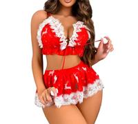 Conjunto Sexy Mujer Camison Lenceria Sexy Traje Papa Noel Mujer Sexy Picardias Mujer Tallas Grandes Mujer Erotico Lenceria Mujer Apertura Tangas Mujer Body Mujer Sexy Push Up