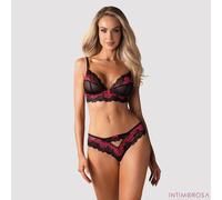 Conjunto Sexy Sujetador + Braguita Obsessive TULIA Negro