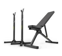 Conjunto SG1 | Banco de ejercicios + soporte de barra - SmartGym