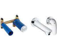 Conjunto sistema empotrado para grifo Grohe Eurostyle 23571000, grifo para lavabo Grohe Eurostyle New 29097003