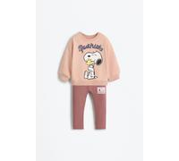 Conjunto Snoopy Peanuts™ sudadera cosida y legging ROSA CLARO 3-4 años