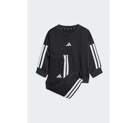 adidas Unisex - Bimbi 0-24 Essentials Jogger, Black/White, 2-3 Years