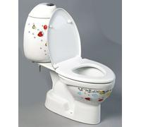 Conjunto taza de inodoro compacto Creavit Kid CK310.11CB00E.FF00, cisterna universal Creavit Kid CK400.00CB00E.FF00, KC0802.01.1, IT1025
