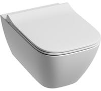 Conjunto taza de inodoro Geberit Smyle Square 500.208.01.8, tapa de inodoro Geberit Smyle Square 500.240.01.1