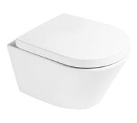 Conjunto taza de inodoro Oltens Jog 42001000, tapa de inodoro Oltens Jog 45101000