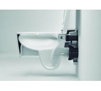 Conjunto taza de inodoro Roca Gap A34647L000, tapa de inodoro Roca Gap Square A801472003