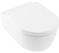 Conjunto taza de inodoro Villeroy & Boch Avento 5656R001, tapa de inodoro Villeroy & Boch Avento 9M77C101