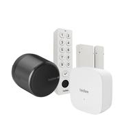 Conjunto Tedee GO2 de aluminio negro (incluye puente, teclado...