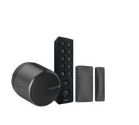 Conjunto Tedee GO2 de aluminio negro (incluye teclado negro y...