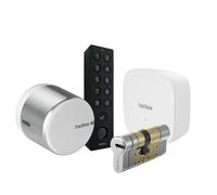Conjunto Tedee GO2 de aluminio plateado (incluye puente, teclado...