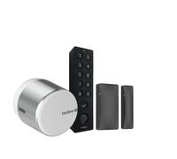 Conjunto Tedee GO2 de aluminio plateado (incluye teclado negro y...