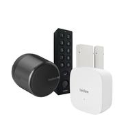 Conjunto Tedee Set GO2 de aluminio negro (incluye puente, teclado...