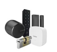 Conjunto Tedee Set GO2 de aluminio negro (incluye puente, teclado...