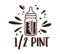 Conjunto tipográfico de papá y yo Calcomanías de letras 54.6x57.6cm Se puede modificar y añadir información Café