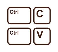 Conjunto tipográfico de papá y yo Decoración de vinilo para pared 54.6x62.1cm Decoración de tiendas Café