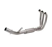 Conjunto tubo escape Motocicleta Para CFMOTO Para 675SR Para 675R 675NK Sistema Completo Silenciador Modificar 675SRR Tubo De Enlace Delantero 51MM