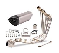 Conjunto tubo escape Para CB650R Para CB650F Para CBR650R Para CBR650F 2014-2023 Puntas De Silenciador De Tubo De Escape Completo Sistemas