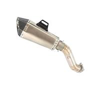 Conjunto tubo escape Sistemas De Escape Para CBR500R Para CB500F Para CB500X 2018-2024 Puntas Tubo De Silenciador De 51 Mm Tubos Deslizantes(A)