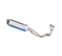 Conjunto tubo escape Sistemas De Escape Para Z650 Para Ninja 650 2023-2025 Tubos Tubo De Silenciador De Cabezal De 51 Mm(D)