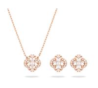Conjunto Una, Tallas mixtas, Blanco, Acabado en oro rosa de 18 quilates OS