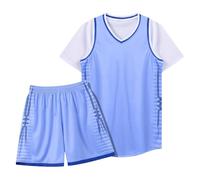 Conjunto Unisex Deportivo para jóvenes y Adultos, Ideal para Entrenamiento por Equipos, Tallas de 5 a 14 años, Ropa de Atleta Transpirable.