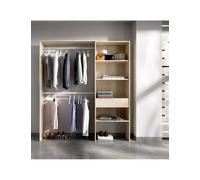 Conjunto vestidor dormitorio SUIT DEKIT 1 cajon natural