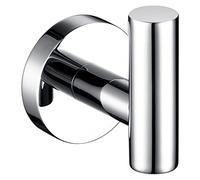 Conjuntos de Accesorios de baño, Negro Mate, Bronce, Cromo, Oro Cepillado, Gancho para Bata, Barra de Toalla, Soporte de Papel, Acero, Gancho Cromado, A