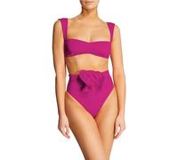 Conjuntos de bikini para mujer, sexy, cintura baja, push-up, parte superior y pantalón, cintura baja, ajustable, traje de baño de dos piezas/tres piezas, elegante traje de baño para playa, tankini