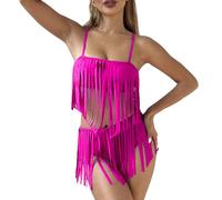 Conjuntos de Bikinis para Mujer 2026 Tanga de Cintura Baja Traje Conjunto Bañador Control Conjuntos de Bikini Viajes Playa La Natacion-1