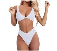 Conjuntos de Bikinis para Mujer Traje baño Dos Piezas Bikini Push Up Sexy Bañador Verano Natación Diseño Bandeau Moderno Vacaciones Hawai Conjunto Elegante Viajes