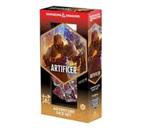 Conjuntos De Dados De Aventura De DUNGEONS & DRAGONS - ARTIFICER (TRANSPARENTE)