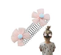 Conjuntos de peine de fijador de acabado - U Forma de acabado de cabello U C0MB | Corona de la corona de flores Central de pelo de estrella invisible | Combs Strong Hold Beatpins Accesorios para Mujer