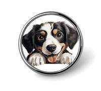 Conjuntos de pines esmaltados con forma de perro Appenzeller Sennenhund, broches con temática de cachorros, botones de regalo para dueños de perros, insignias de regalo para mamás de perros, prendedor