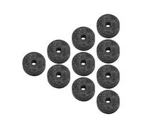 Conjuntos de Tambores de Lavadora de Cymbal Accesorio No Slip 4 Cm para Accesorios de Instrumentos de Música (Gris)