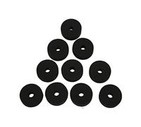 Conjuntos de Tambores de Lavadora de Cymbal Accesorio No Slip 4 Cm para Accesorios de Instrumentos de Música (Negro)