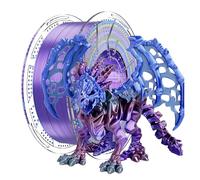 Conjure Filamento PLA Silk Rainbow, Filamento PLA 1.75 mm Multicolor para Impresora 3D, Silk PLA Rainbow Nº7, 1 kg