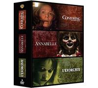 Conjuro Los Archivos Warren + Annabelle + El Exorcista COFRE DVD NUEVO