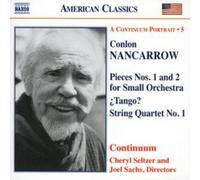 Conlon Nancarro Pieces Nos. 1 and 2 for Small Orchestra ( (CD) (Importación USA)