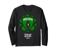 Conmebol - Bolivia Football Crest Manga Larga