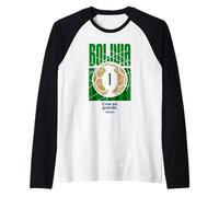 Conmebol - Bolivia Football Legacy Camiseta Manga Raglan