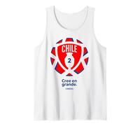 Conmebol - Chile Football Crest Camiseta sin Mangas